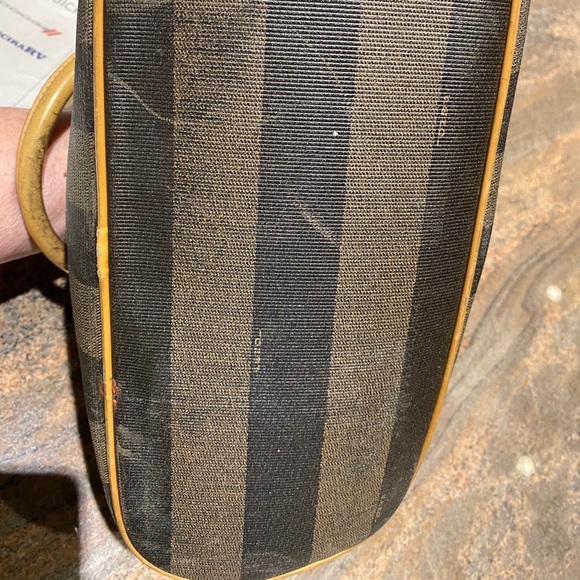 Authentic Vintage Fendi Leather Handbag - Picture 7 of 13